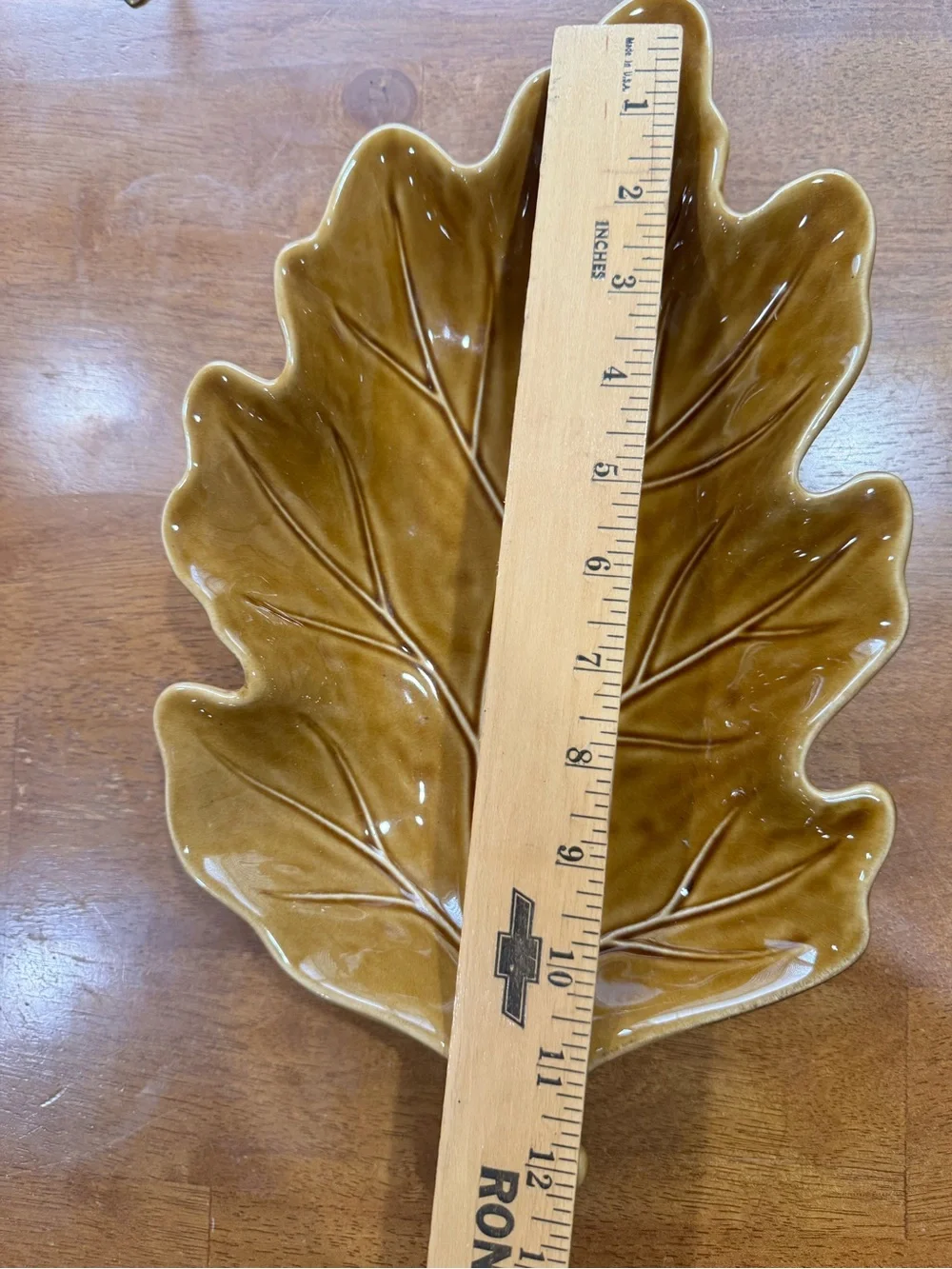 🍂Pottery Barn Autumn Fall LEAF Serving Dish🍂